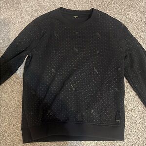 Fendi Black Crewneck Sweatshirt